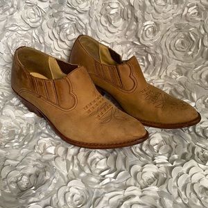 Western ankle booties